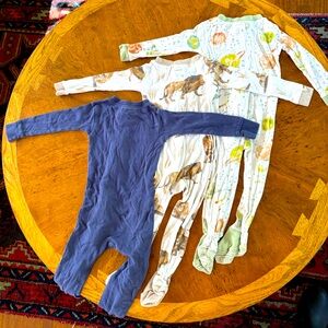 Burt's Bees Pajamas, Zip-Front Non-Slip Footed Sleeper, Organic Cotton